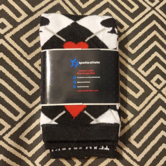 Race Legs Footless Socks NWT - Picture 2 of 4